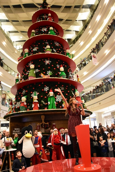 City Centre beirut lighting of the Christmas tree
